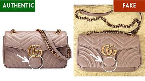 How to tell if a Gucci Marmont Bag is genuine – Reems Closet